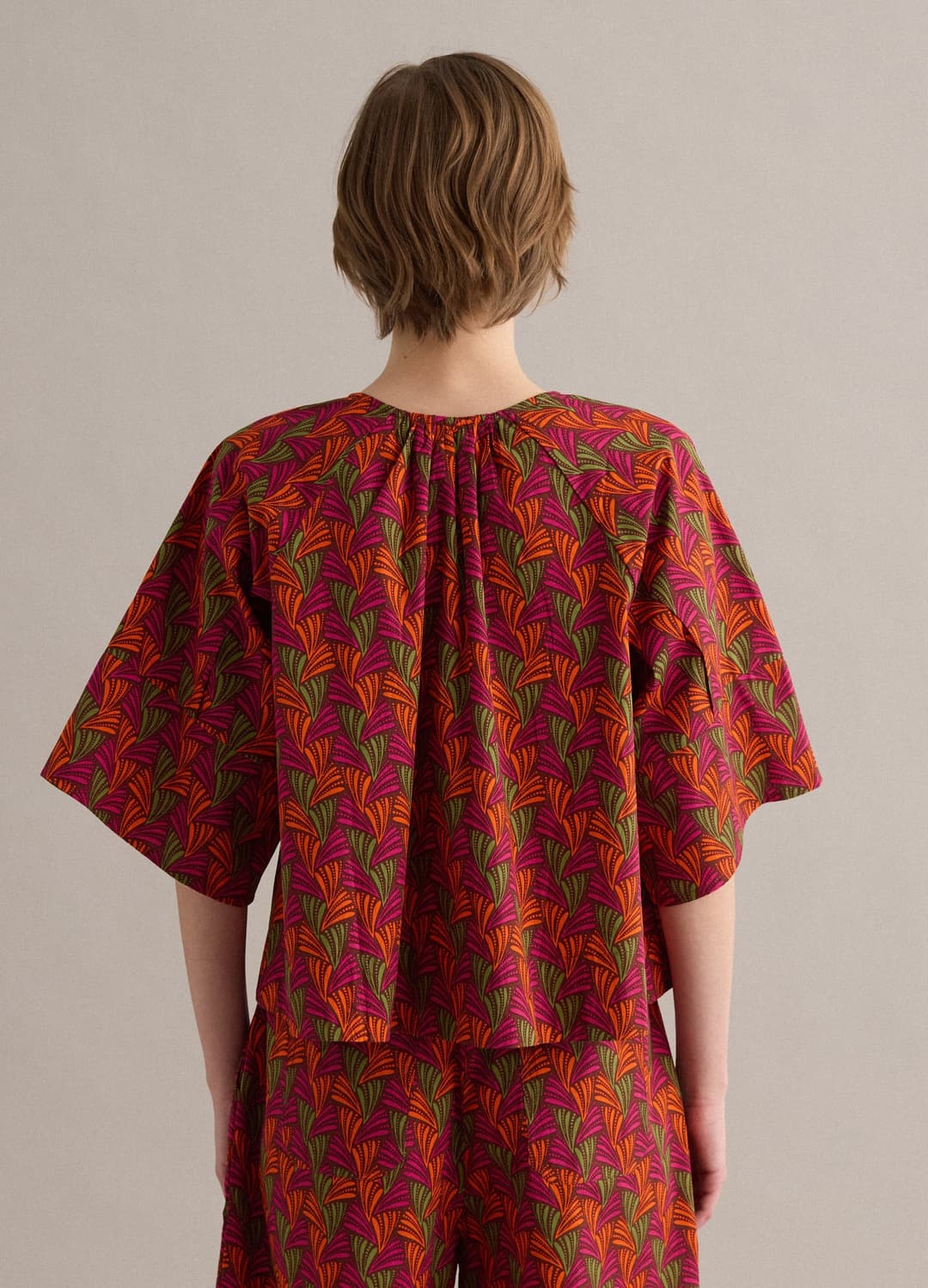 Mehrfarbige Bluse Aus Reiner Baumwolle | OVS Mehrfarbige Bluse Aus Reiner Baumwolle - 3 | OVS
