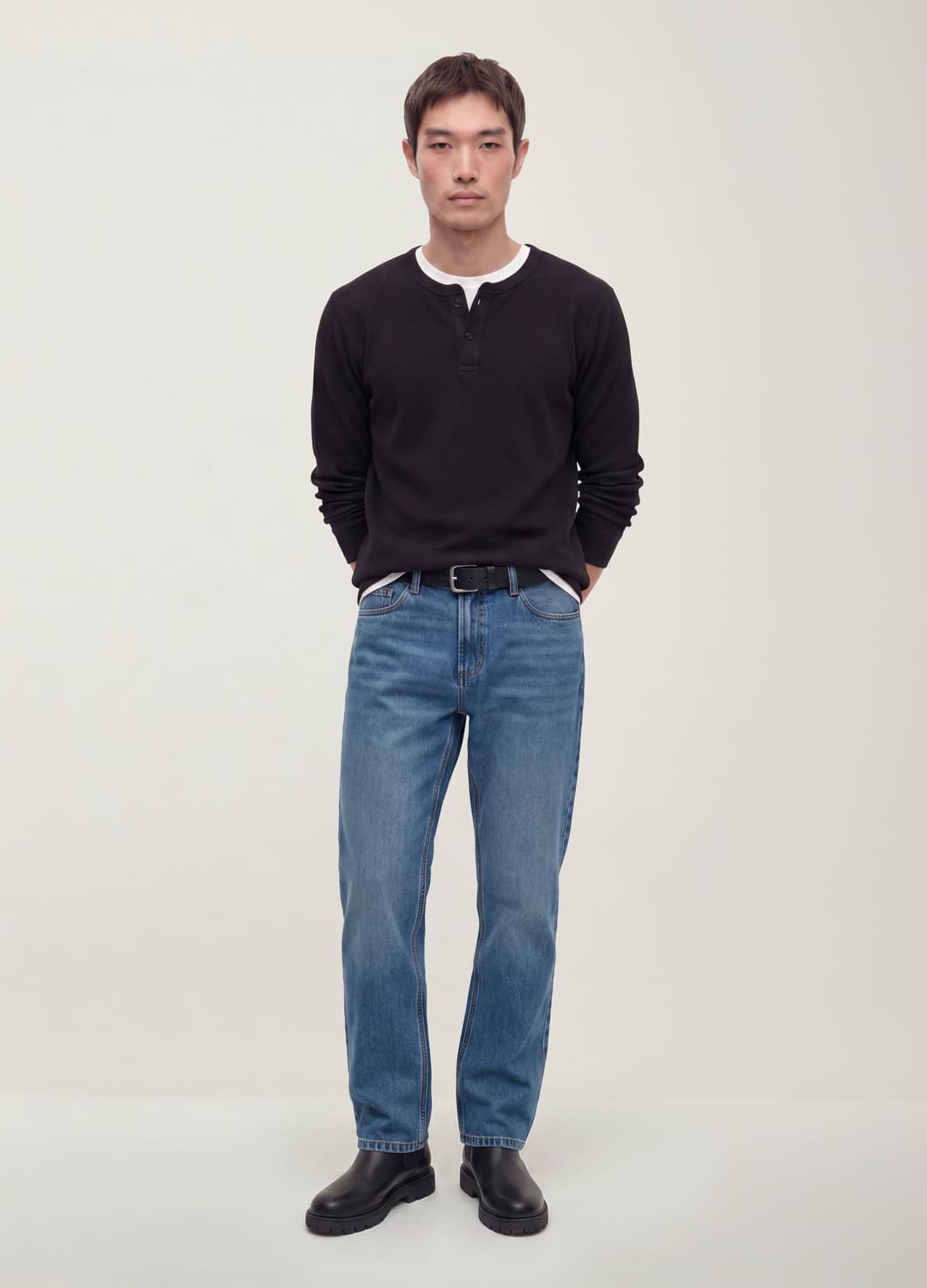 Blaue Denim-jeans Aus Reiner Baumwolle | OVS Blaue Denim-jeans Aus Reiner Baumwolle - 0 | OVS