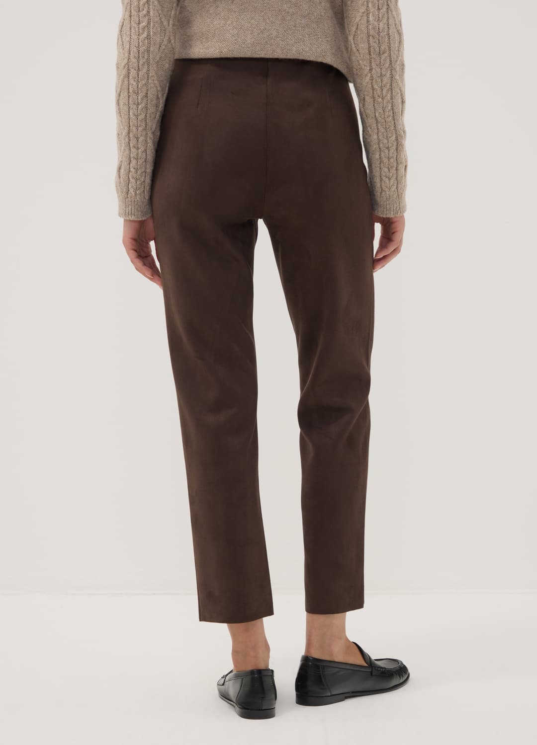 Leggings Marroni In Tessuto Elasticizzato Slim Fit | OVS Leggings Marroni In Tessuto Elasticizzato Slim Fit - 3 | OVS
