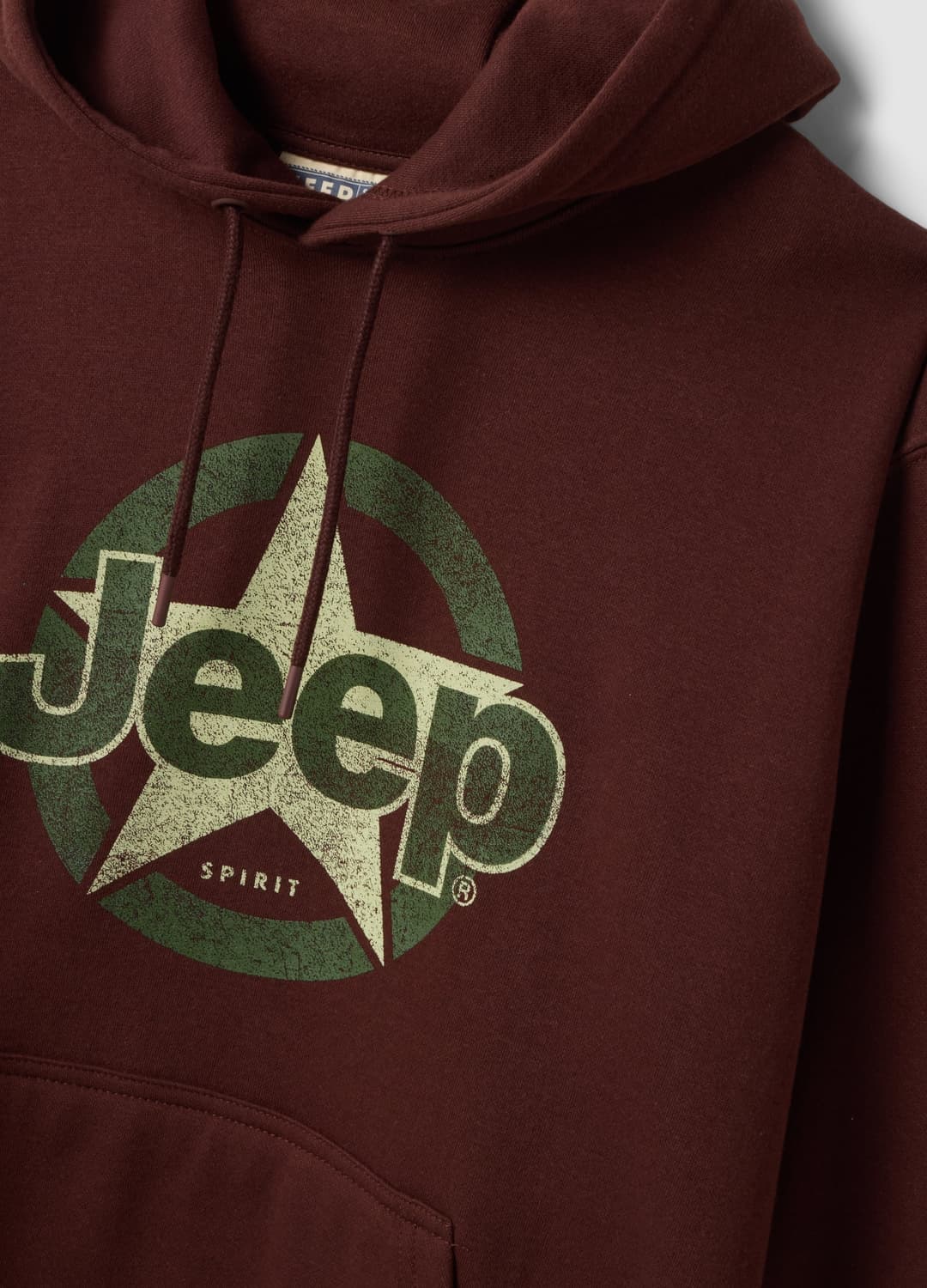 Felpa Marrone In Misto Cotone Con Cappuccio E Stampa Jeep Relaxed Fit | OVS Felpa Marrone In Misto Cotone Con Cappuccio E Stampa Jeep Relaxed Fit - 5 | OVS