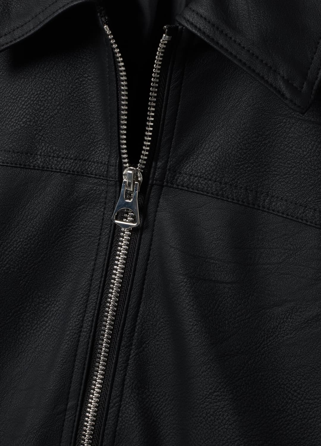 Schwarze Jacke Mit Reißverschluss Und Slim-fit-kragen | OVS Schwarze Jacke Mit Reißverschluss Und Slim-fit-kragen - 5 | OVS