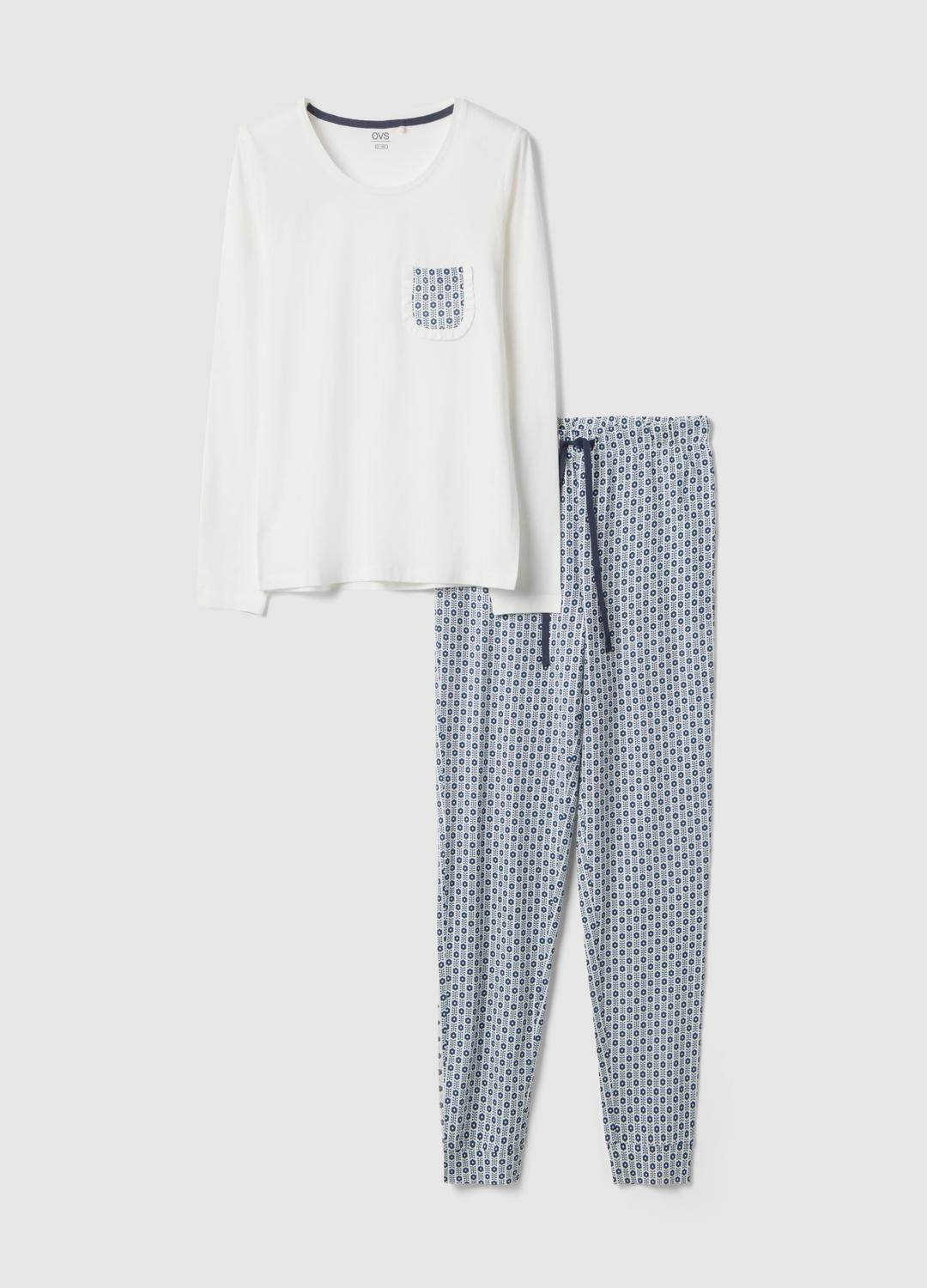 Givova Pigiama lungo da donna in misto cotone con stampa: in offerta a 14.39€ su Givova Pigiama lungo da donna in misto cotone con stampa: in offerta a 14.39€ su