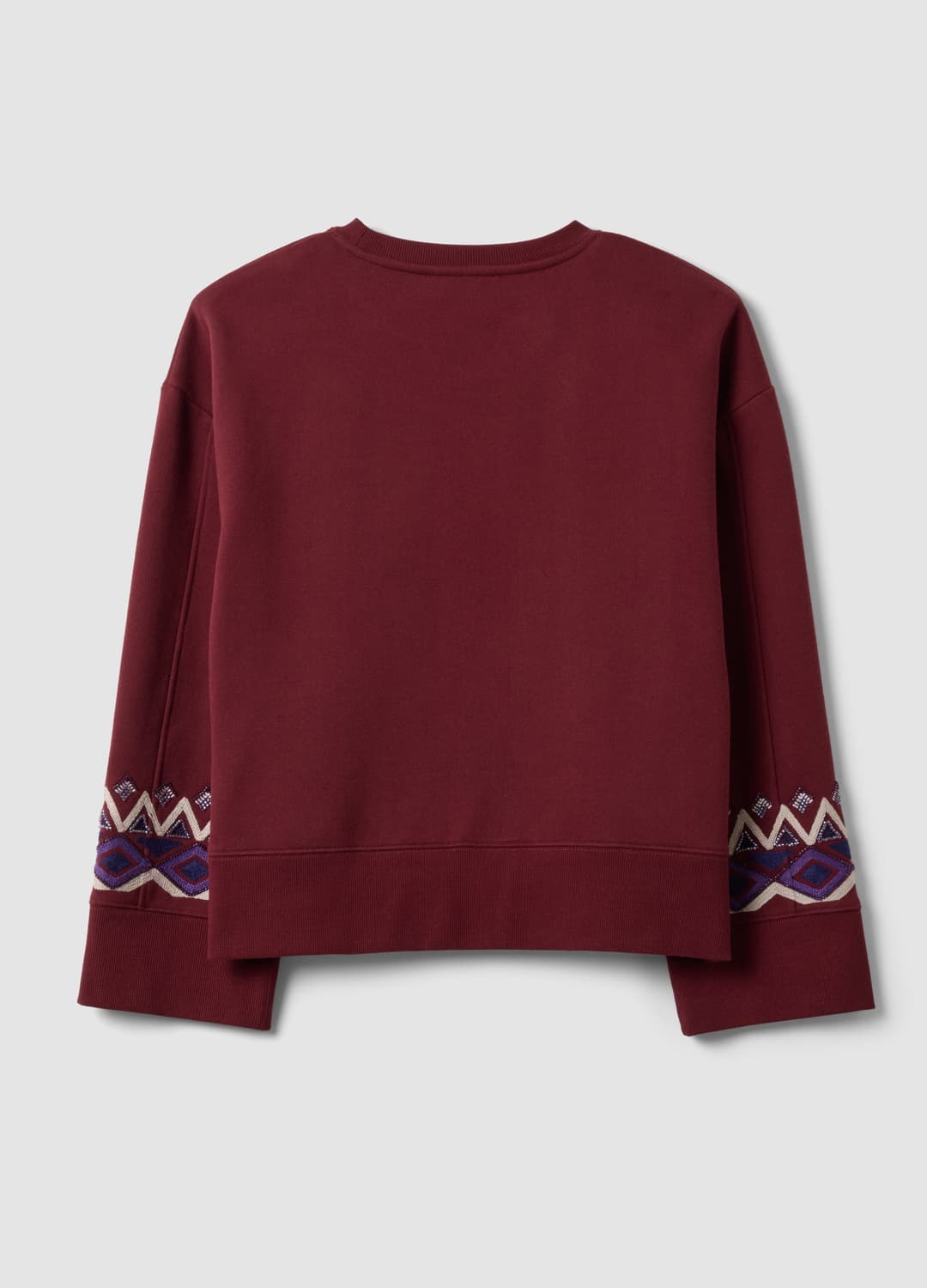 Felpa Rossa In Misto Cotone Con Fantasia Regular Fit | OVS Felpa Rossa In Misto Cotone Con Fantasia Regular Fit - 6 | OVS