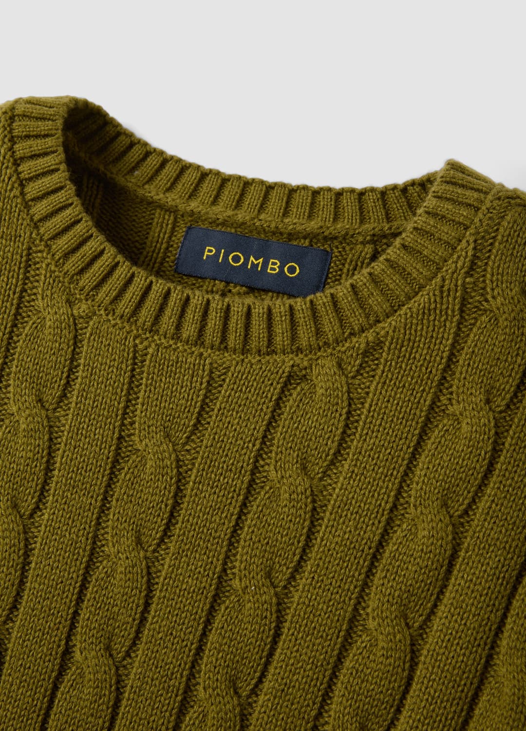 Maglia Verde In Puro Cotone A Trecce Con Girocollo | OVS Maglia Verde In Puro Cotone A Trecce Con Girocollo - 5 | OVS