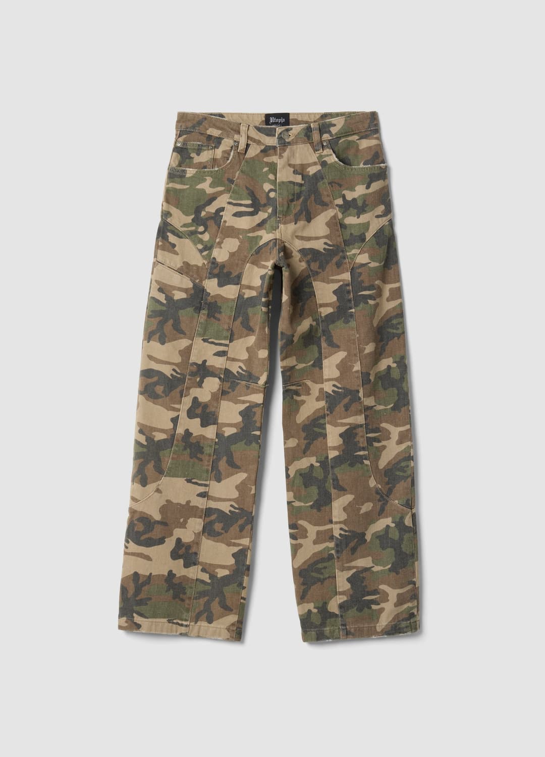 Baggy Denim In Washed-camo | OVS Baggy Denim In Washed-camo - 0 | OVS