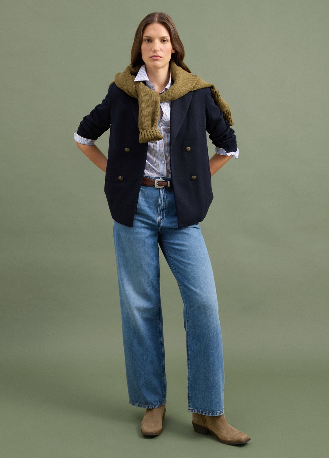 Blazer Blu Regular Fit Doppiopetto Con Rever Classico | OVS Blazer Blu Regular Fit Doppiopetto Con Rever Classico - 0 | OVS