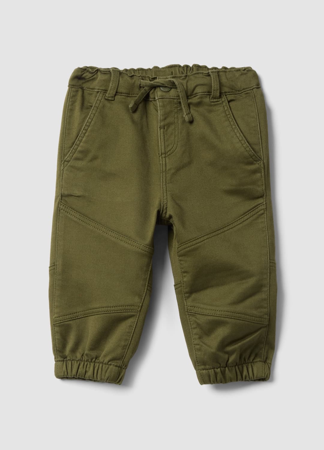 Pantaloni Jogger Verdi In Cotone Elasticizzato Con Coulisse Over Fit Per Bimbo | OVS Pantaloni Jogger Verdi In Cotone Elasticizzato Con Coulisse Over Fit Per Bimbo - 0 | OVS