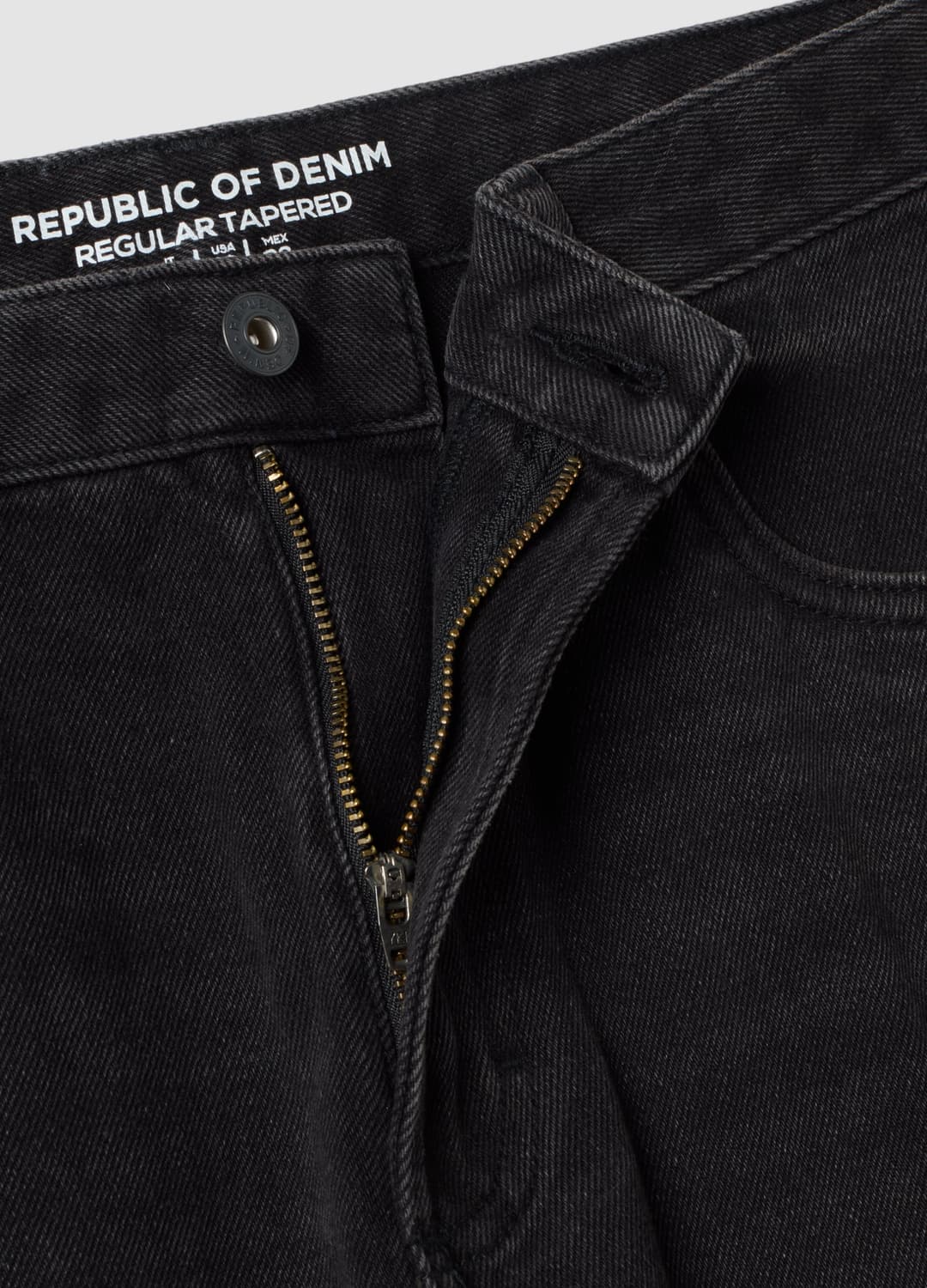 Jeans Neri Regular Tapered In Misto Cotone | OVS Jeans Neri Regular Tapered In Misto Cotone - 6 | OVS