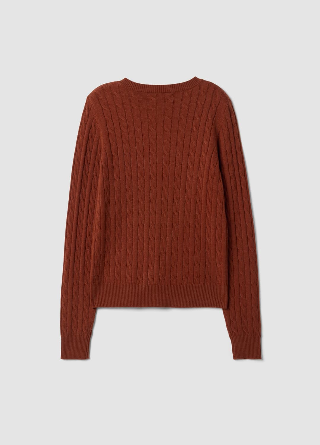 Maglia Girocollo Rossa A Trecce Regular Fit | OVS Maglia Girocollo Rossa A Trecce Regular Fit - 13 | OVS