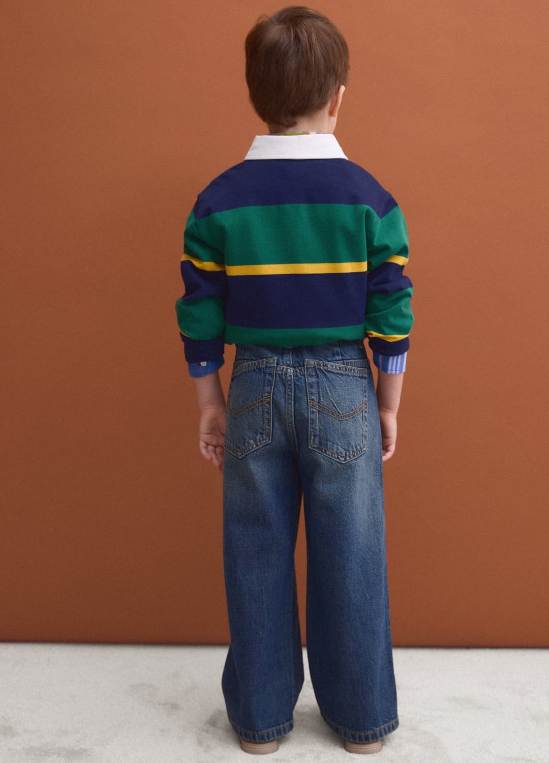 Jeans Blu In Puro Cotone Skater Fit Per Bambino | OVS Jeans Blu In Puro Cotone Skater Fit Per Bambino - 1 | OVS