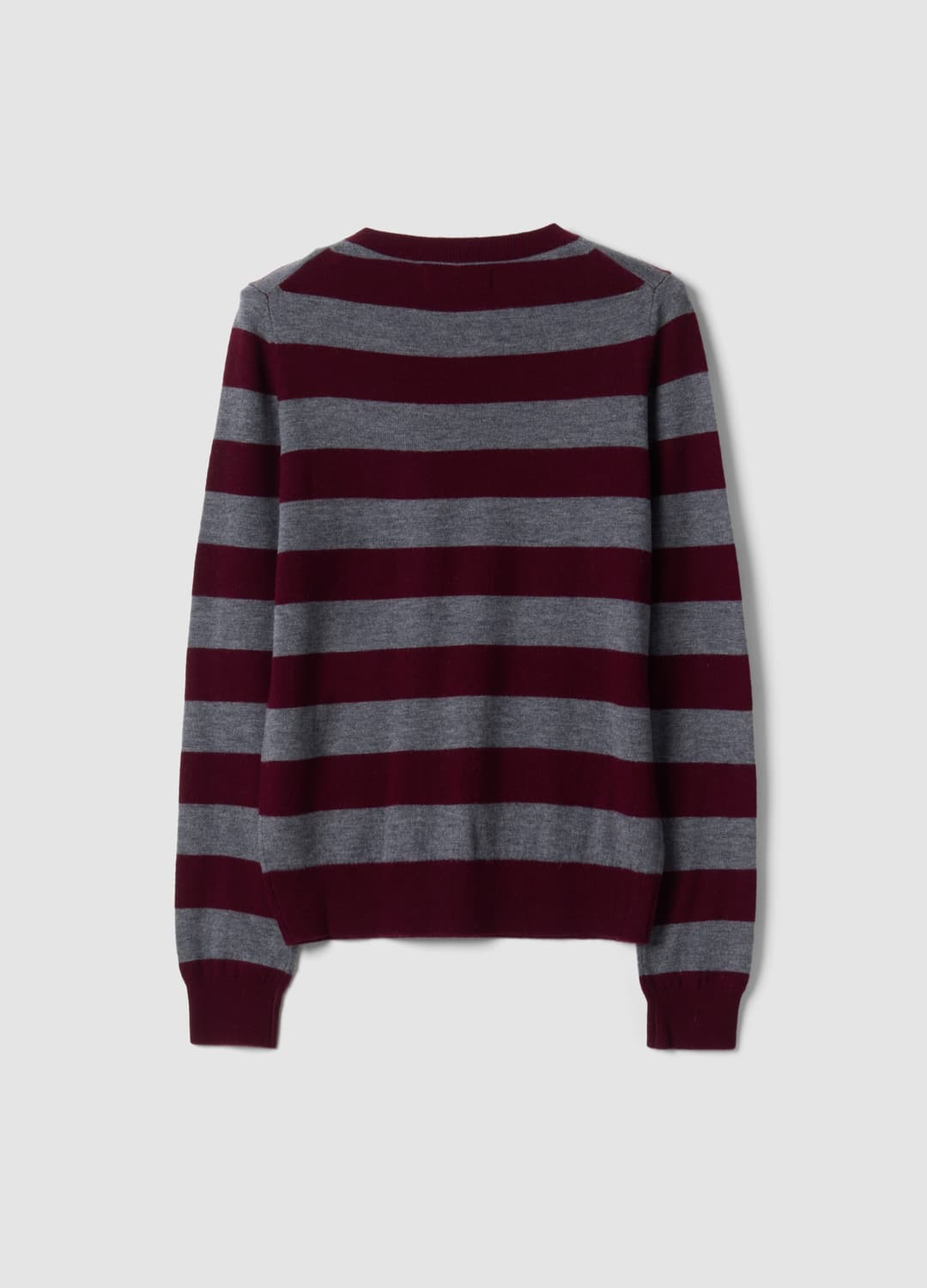 Maglia Rossa In Pura Lana A Righe Con Girocollo | OVS Maglia Rossa In Pura Lana A Righe Con Girocollo - 11 | OVS