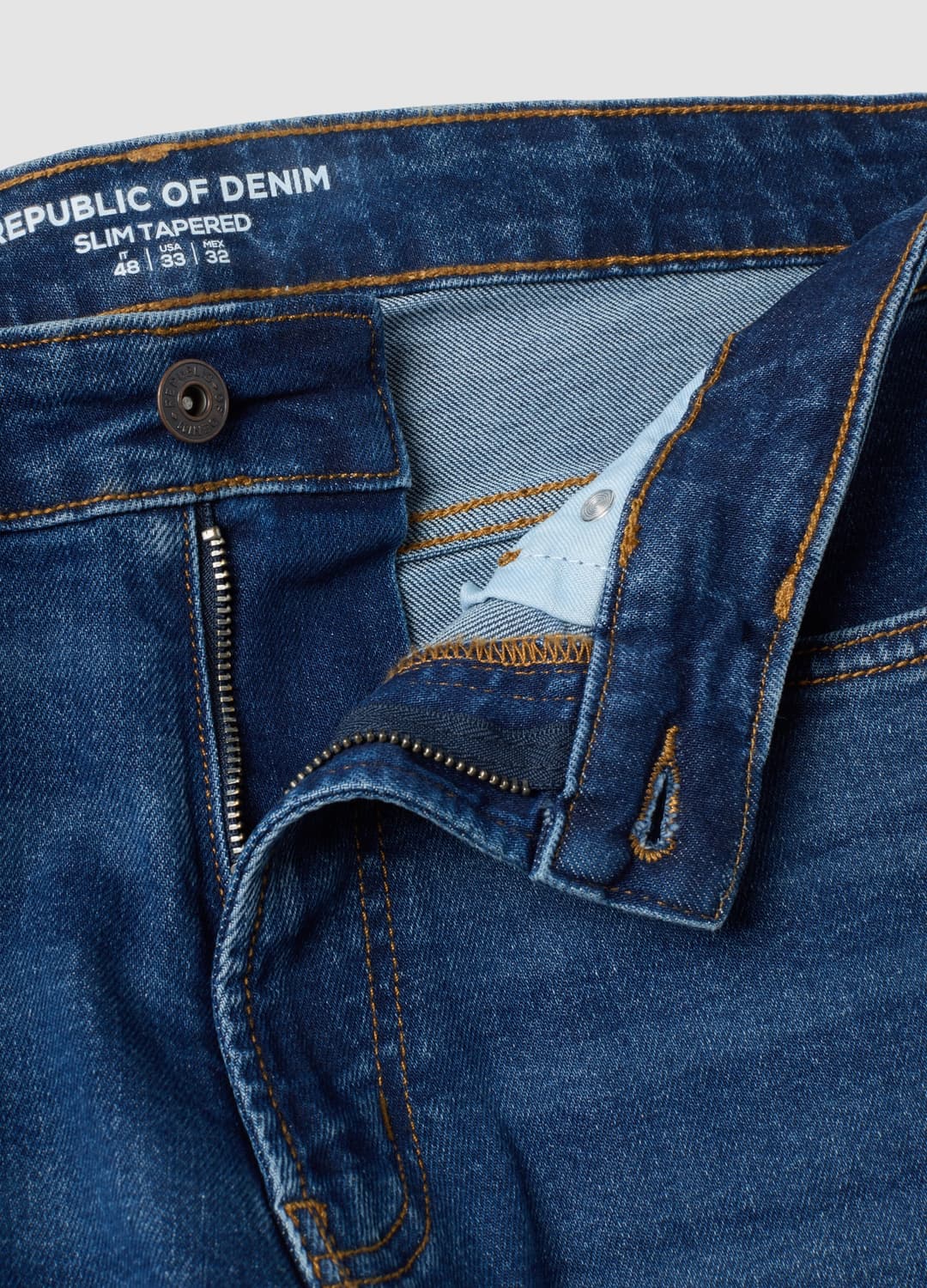 Blaue Slim-fit-jeans Aus Stretch-baumwolle | OVS Blaue Slim-fit-jeans Aus Stretch-baumwolle - 13 | OVS