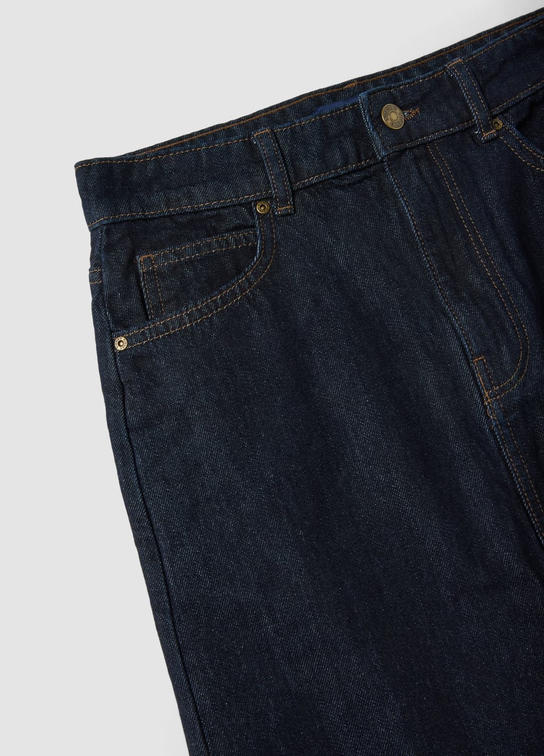 Blaue Midirock Aus Reinem Baumwoll-denim | OVS Blaue Midirock Aus Reinem Baumwoll-denim - 5 | OVS