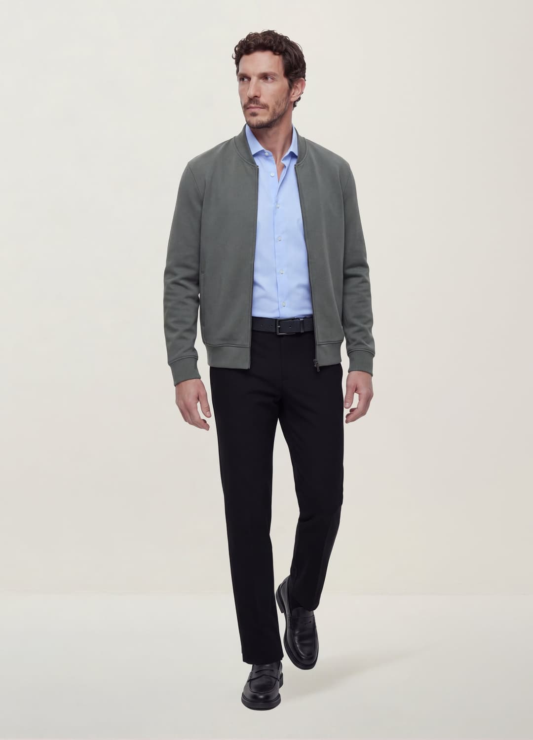Schwarze Slim-fit-chinohose Aus Elastischem Viskose-twill | OVS Schwarze Slim-fit-chinohose Aus Elastischem Viskose-twill - 0 | OVS