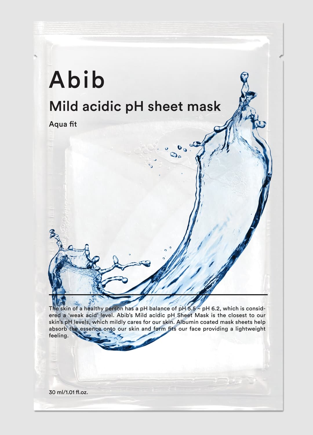 Abib Mild Acidic Ph Heartleaf Fit Tuchmaske - Korean Skincare | OVS Abib Mild Acidic Ph Heartleaf Fit Tuchmaske - Korean Skincare - 1 | OVS