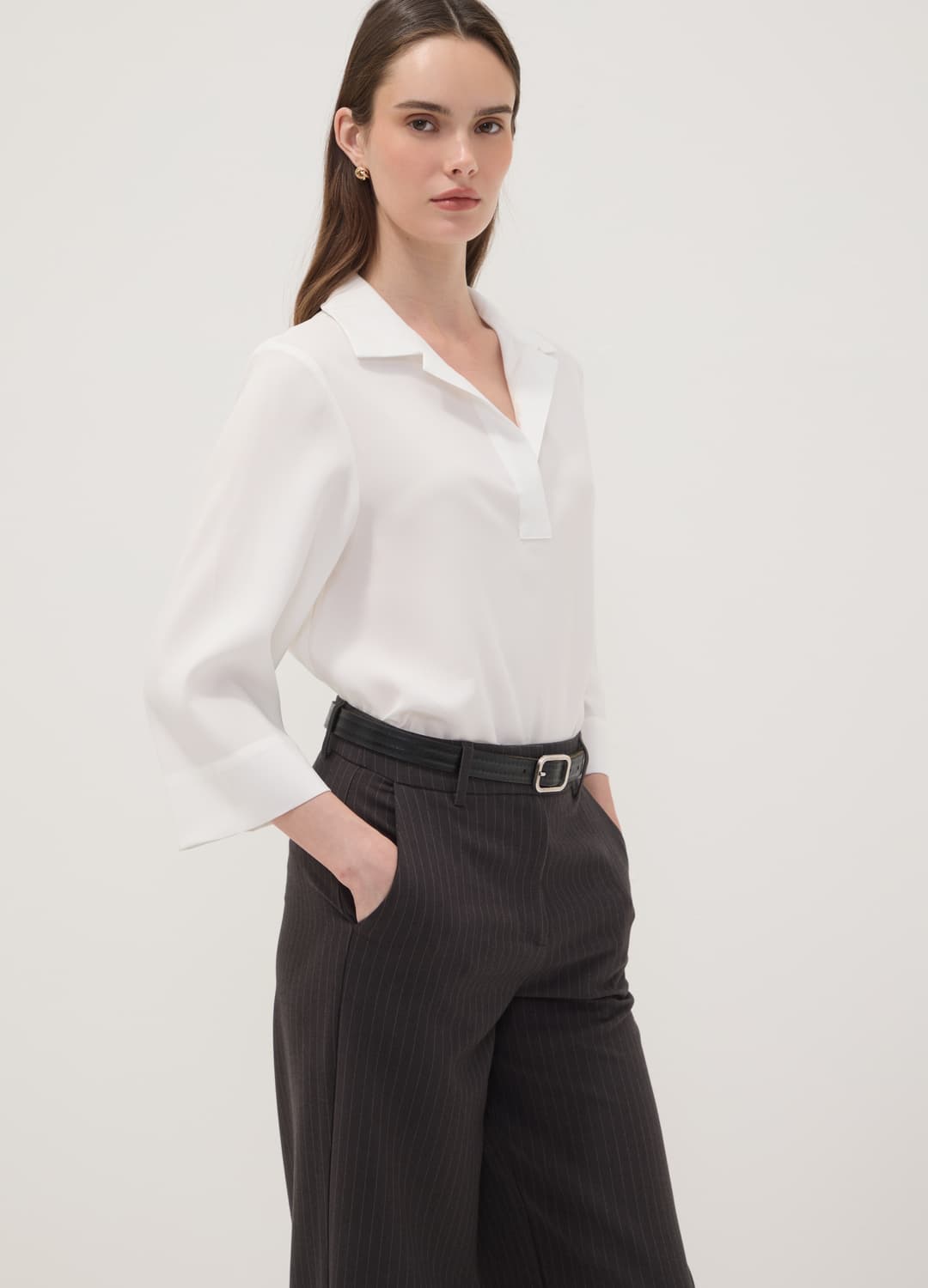 Beige Straight-leg-hose Aus Elastischer Viskose | OVS Beige Straight-leg-hose Aus Elastischer Viskose - 3 | OVS
