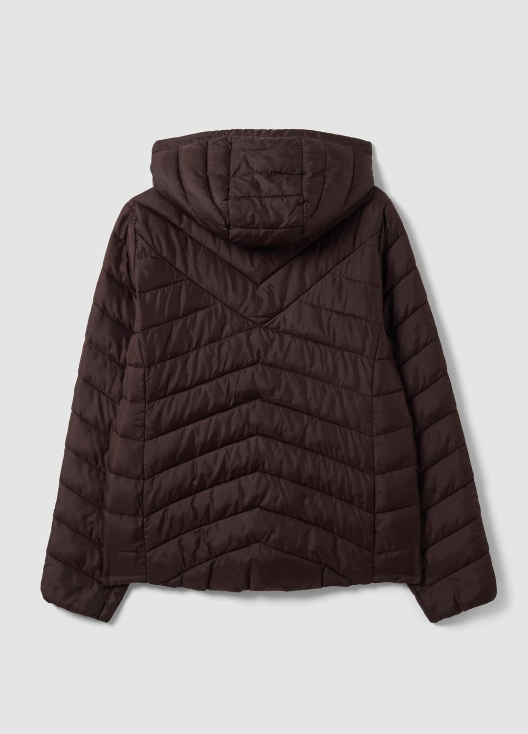 Giacca Ultralight Marrone Trapuntata Con Cappuccio E Zip | OVS Giacca Ultralight Marrone Trapuntata Con Cappuccio E Zip - 5 | OVS