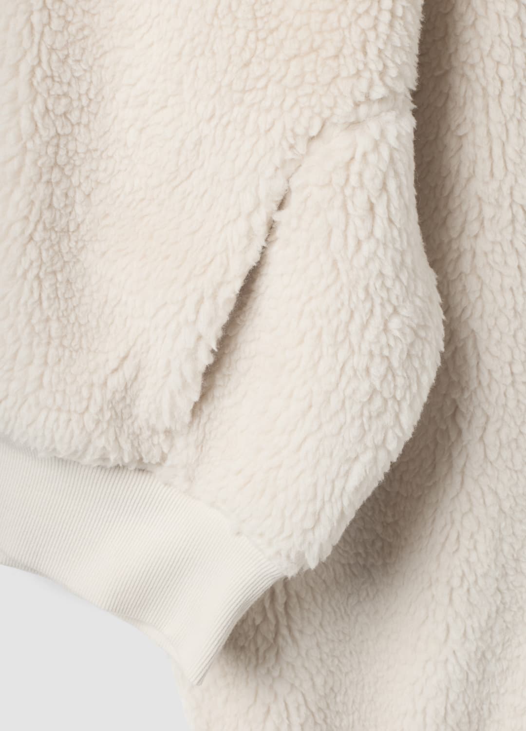 Full-zip Bianca Con Cappuccio Effetto Teddy Altavia Studio | OVS Full-zip Bianca Con Cappuccio Effetto Teddy Altavia Studio - 7 | OVS