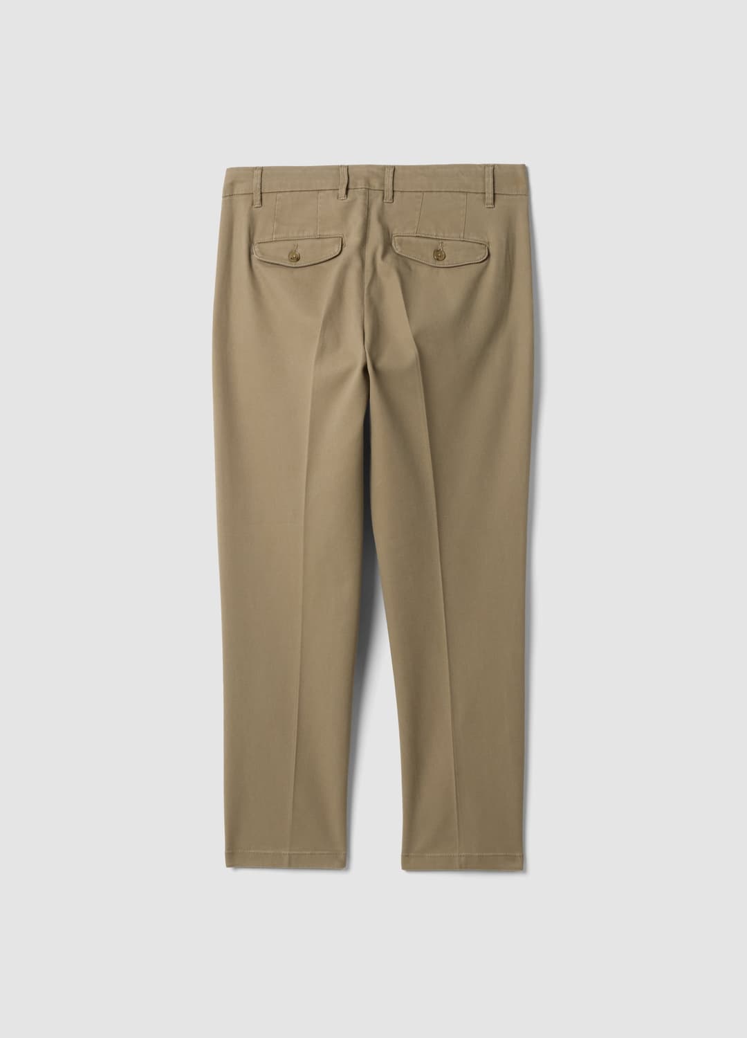 Pantaloni Chino Blu In Twill Di Cotone Elasticizzato Regular Tapered Fit | OVS Pantaloni Chino Blu In Twill Di Cotone Elasticizzato Regular Tapered Fit - 2 | OVS
