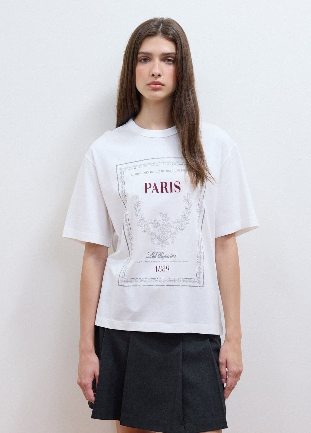 T-shirt Bianca In Puro Cotone Con Girocollo E Stampa Relaxed Fit | OVS T-shirt Bianca In Puro Cotone Con Girocollo E Stampa Relaxed Fit - 2 | OVS