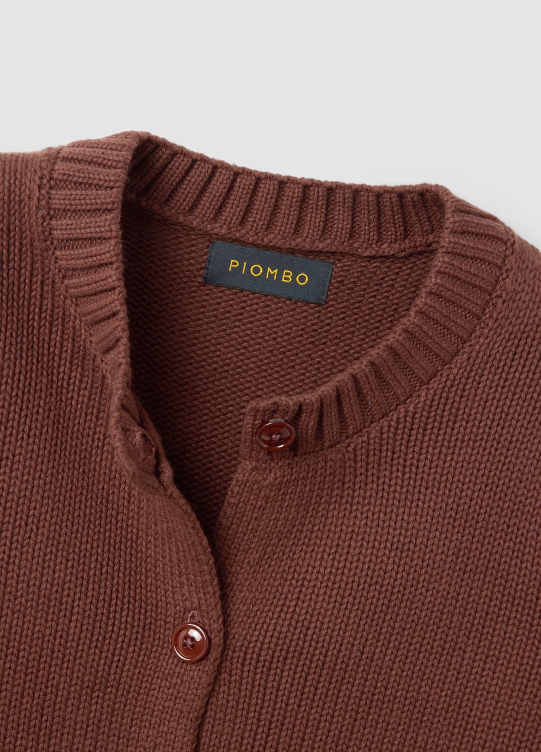 Brauner Cardigan Aus Reiner Baumwolle Mit Knöpfen | OVS Brauner Cardigan Aus Reiner Baumwolle Mit Knöpfen - 5 | OVS