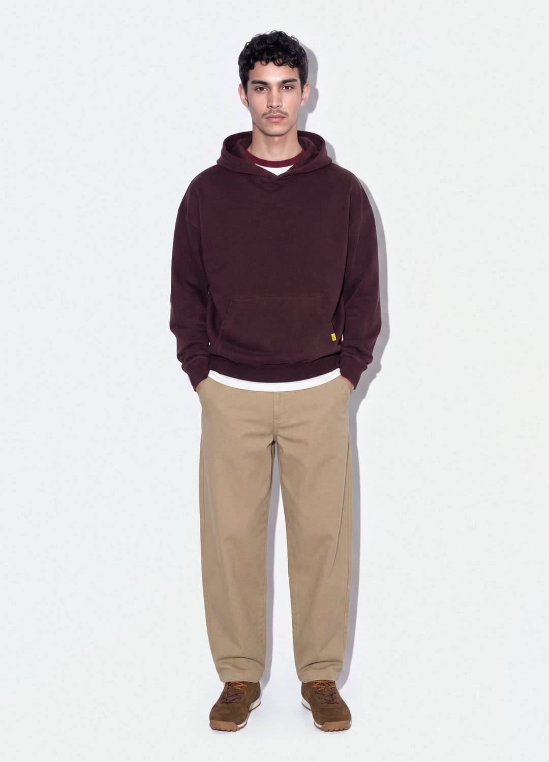 Felpa Rossa In Puro Cotone Con Cappuccio Over Fit | OVS Felpa Rossa In Puro Cotone Con Cappuccio Over Fit - 1 | OVS