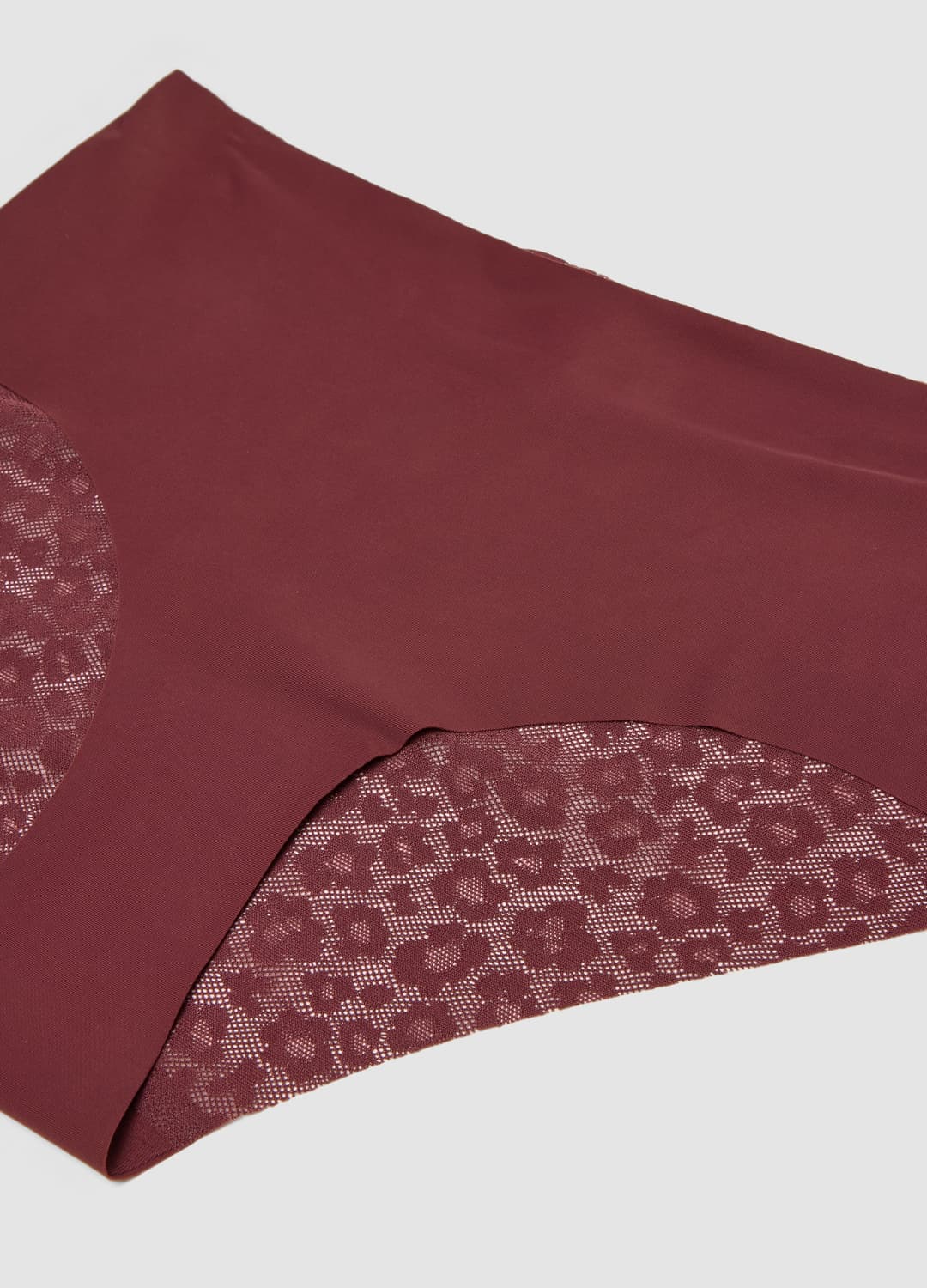Slip Rosso In Tessuto Elasticizzato Con Inserti Floreali | OVS Slip Rosso In Tessuto Elasticizzato Con Inserti Floreali - 5 | OVS
