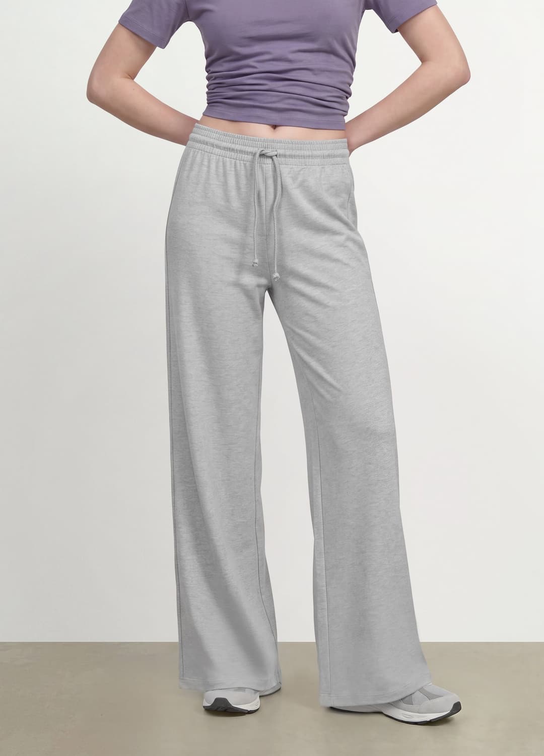 Pantaloni Jogger Grigi Baggy Fit In Puro Cotone | OVS Pantaloni Jogger Grigi Baggy Fit In Puro Cotone - 1 | OVS