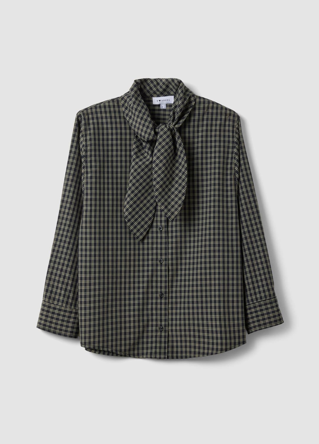 Oversize-hemd In Schwarz Aus Baumwollmix Mit Karomuster Und Schluppe | OVS Oversize-hemd In Schwarz Aus Baumwollmix Mit Karomuster Und Schluppe - 0 | OVS