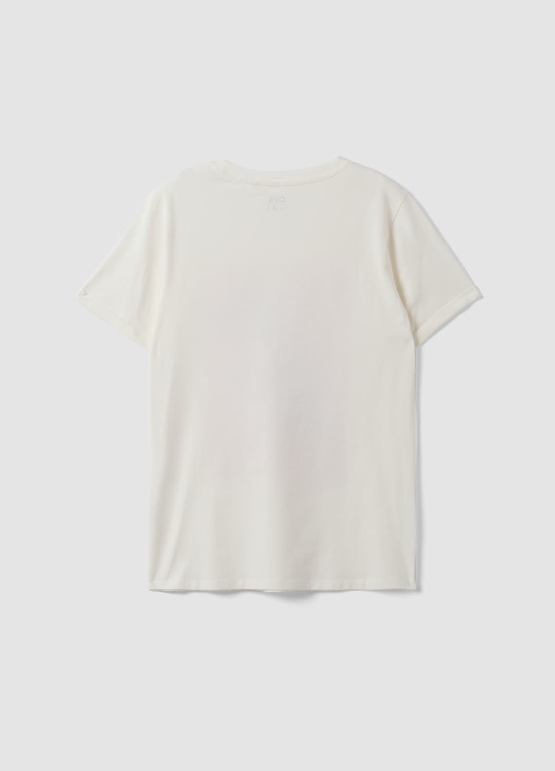 T-shirt Bianca In Puro Cotone Con Girocollo E Stampa Floreale Regular Fit | OVS T-shirt Bianca In Puro Cotone Con Girocollo E Stampa Floreale Regular Fit - 6 | OVS