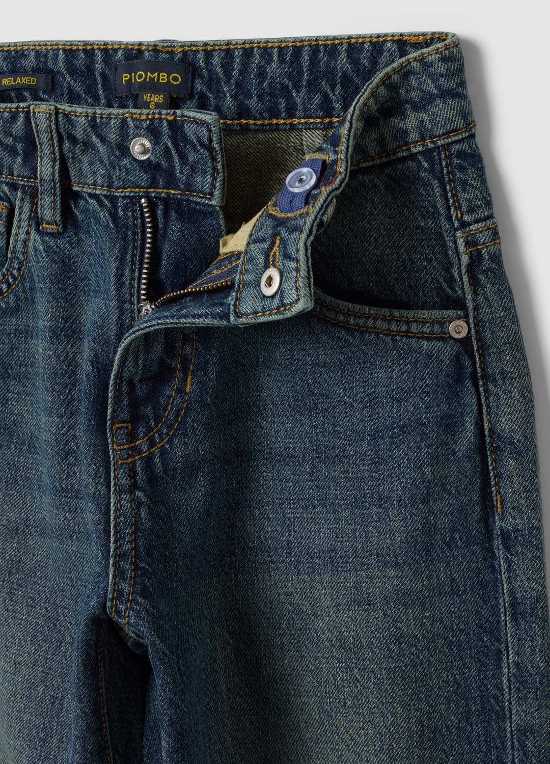 Jeans Blu In Puro Cotone Skater Fit Per Bambino | OVS Jeans Blu In Puro Cotone Skater Fit Per Bambino - 4 | OVS