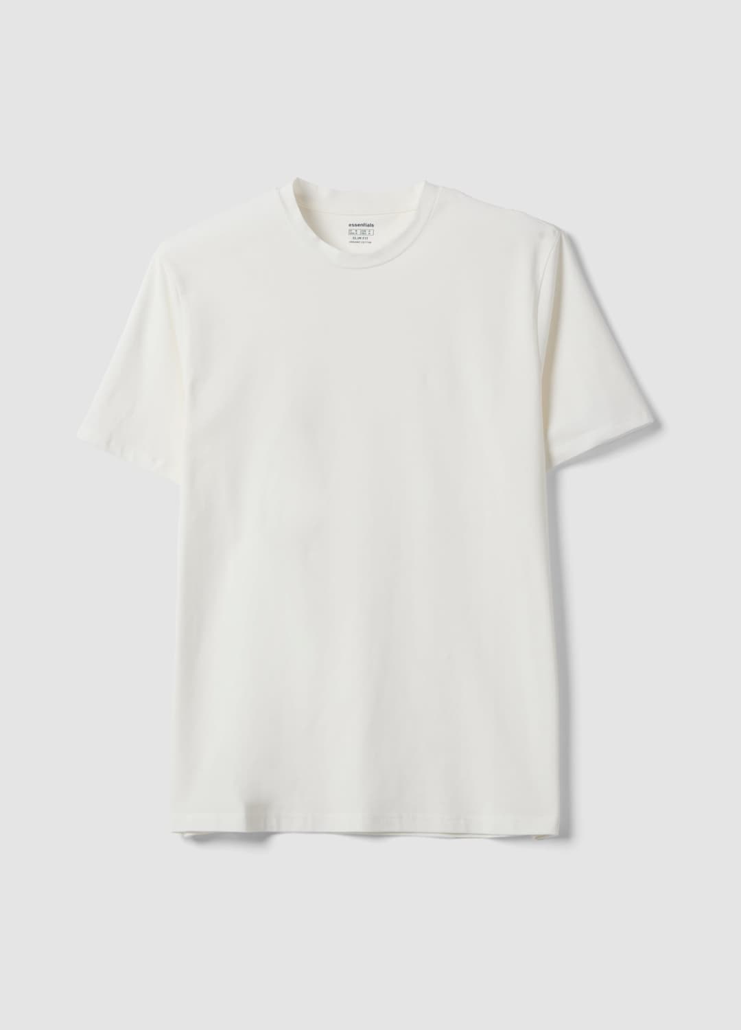 Weißes Slim-fit T-shirt Aus Bio-baumwolle Mit Kurzen Ärmeln | OVS Weißes Slim-fit T-shirt Aus Bio-baumwolle Mit Kurzen Ärmeln - 4 | OVS