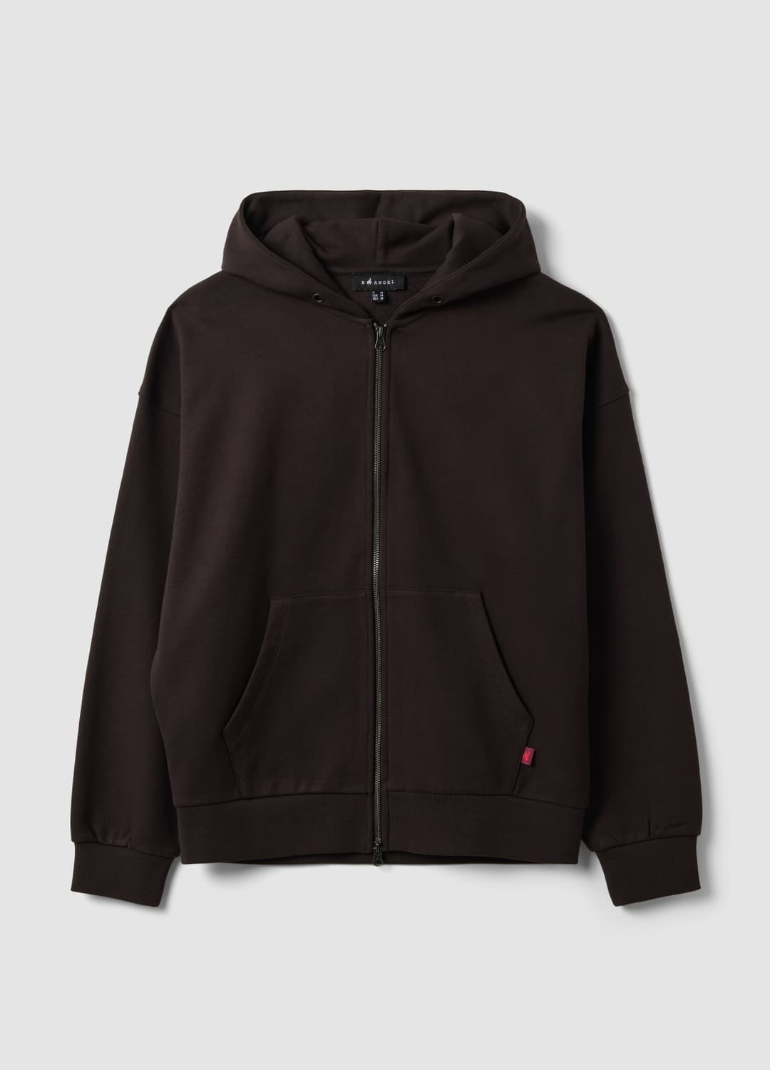 Felpa Crop Marrone In Puro Cotone Con Cappuccio Over Fit | OVS Felpa Crop Marrone In Puro Cotone Con Cappuccio Over Fit - 4 | OVS