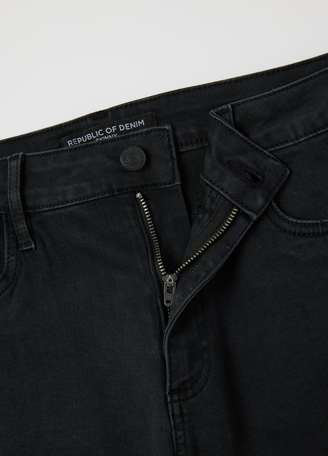 Damen-skinny-jeans Aus Elastischem Schwarzem Denim | OVS Damen-skinny-jeans Aus Elastischem Schwarzem Denim - 5 | OVS