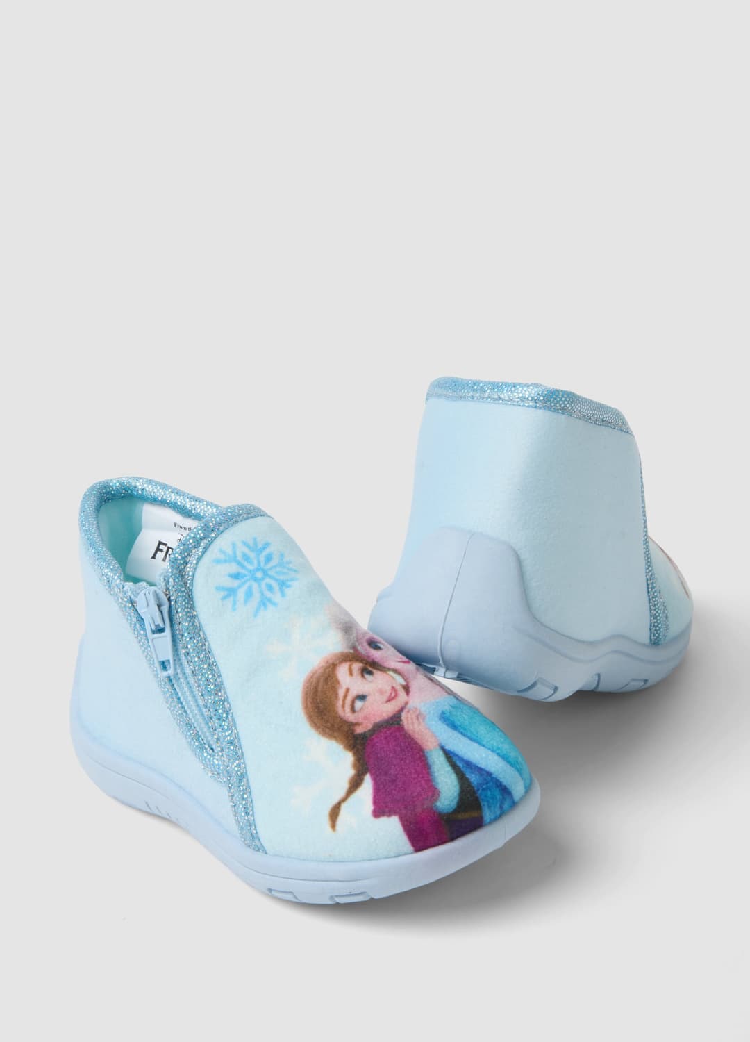 Pantofole Azzurre Con Stampa Frozen Per Neonata E Bimba | OVS Pantofole Azzurre Con Stampa Frozen Per Neonata E Bimba - 2 | OVS