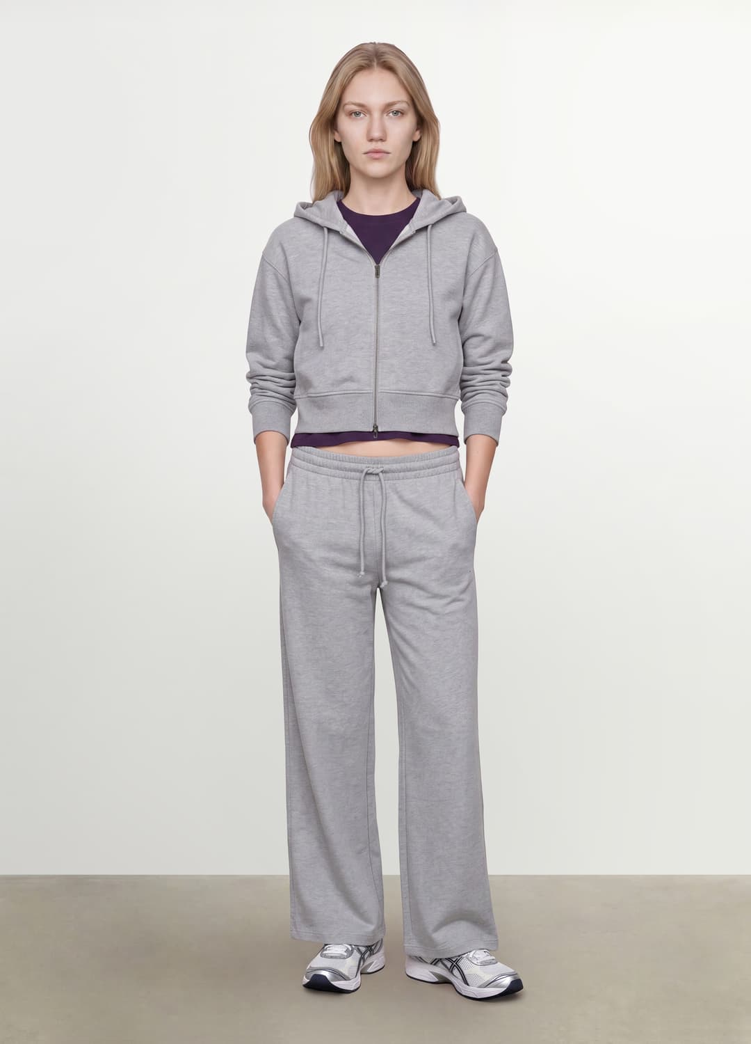 Schwarzer Full-zip-hoodie Aus Baumwollmischung In Fitted-passform | OVS Schwarzer Full-zip-hoodie Aus Baumwollmischung In Fitted-passform - 0 | OVS