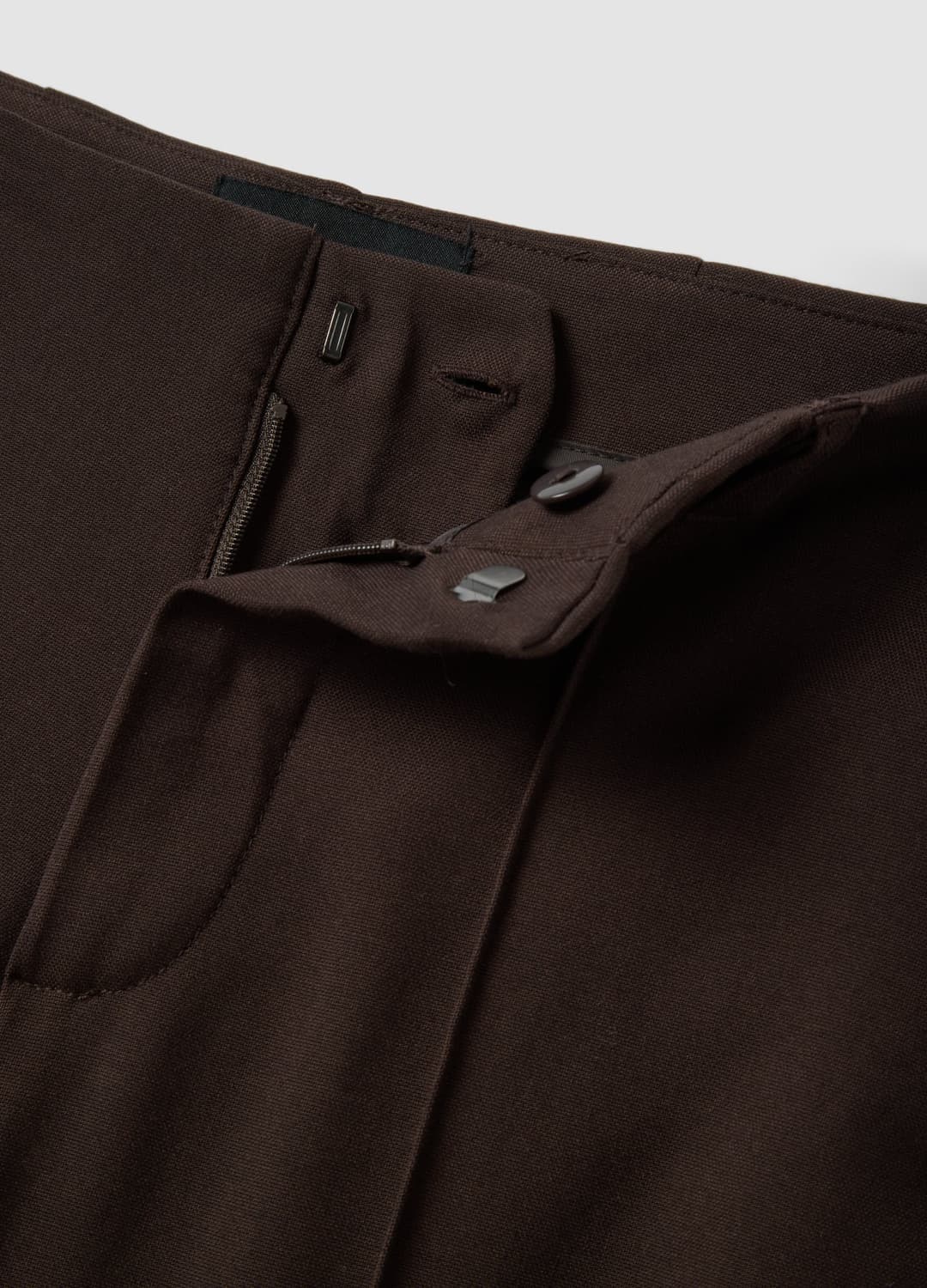 Braune Formelle Schlaghose Aus Stretch-viskose | OVS Braune Formelle Schlaghose Aus Stretch-viskose - 1 | OVS