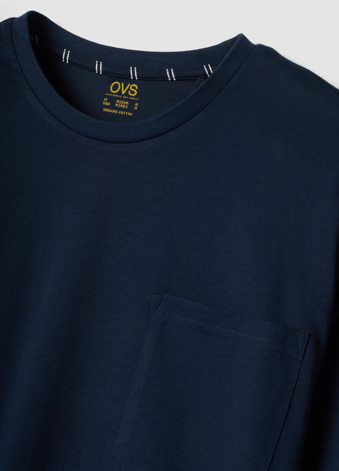 Pigiama Blu In Puro Cotone Organico Con Girocollo | OVS Pigiama Blu In Puro Cotone Organico Con Girocollo - 1 | OVS