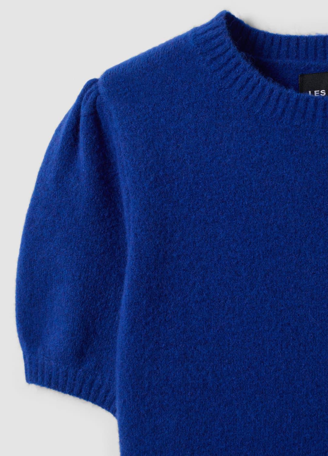 Blaues Shirt Aus Elastischer Viskose Mit Rundhalsausschnitt | OVS Blaues Shirt Aus Elastischer Viskose Mit Rundhalsausschnitt - 5 | OVS