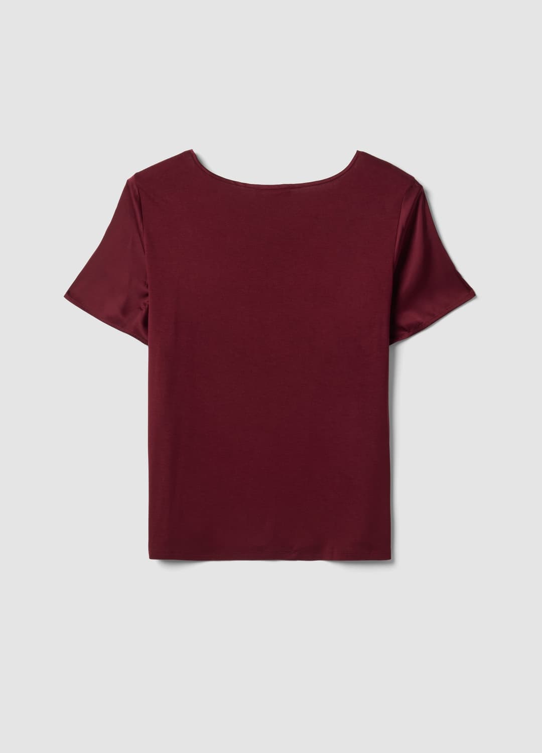 Blusa Satinata Rossa In Tessuto Elasticizzato Con Scollo A V Regular Fit | OVS Blusa Satinata Rossa In Tessuto Elasticizzato Con Scollo A V Regular Fit - 5 | OVS