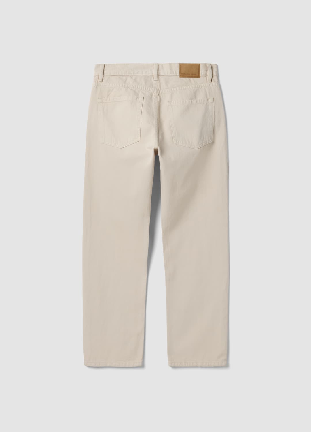 Jeans Beige In Twill Di Puro Cotone Straight Fit | OVS Jeans Beige In Twill Di Puro Cotone Straight Fit - 6 | OVS