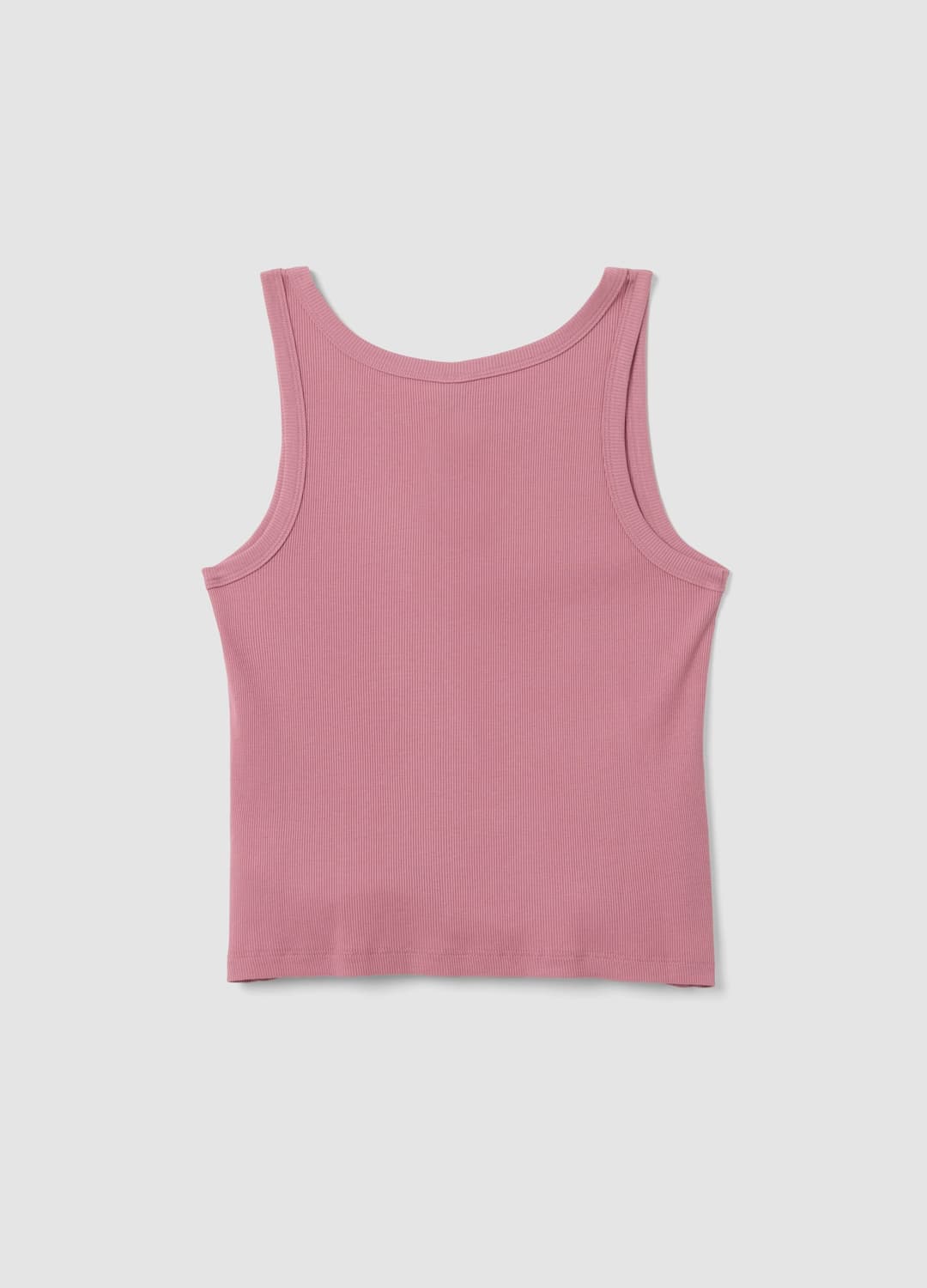 Canotta Serafino Rosa In Misto Cotone E Viscosa A Costine | OVS Canotta Serafino Rosa In Misto Cotone E Viscosa A Costine - 5 | OVS