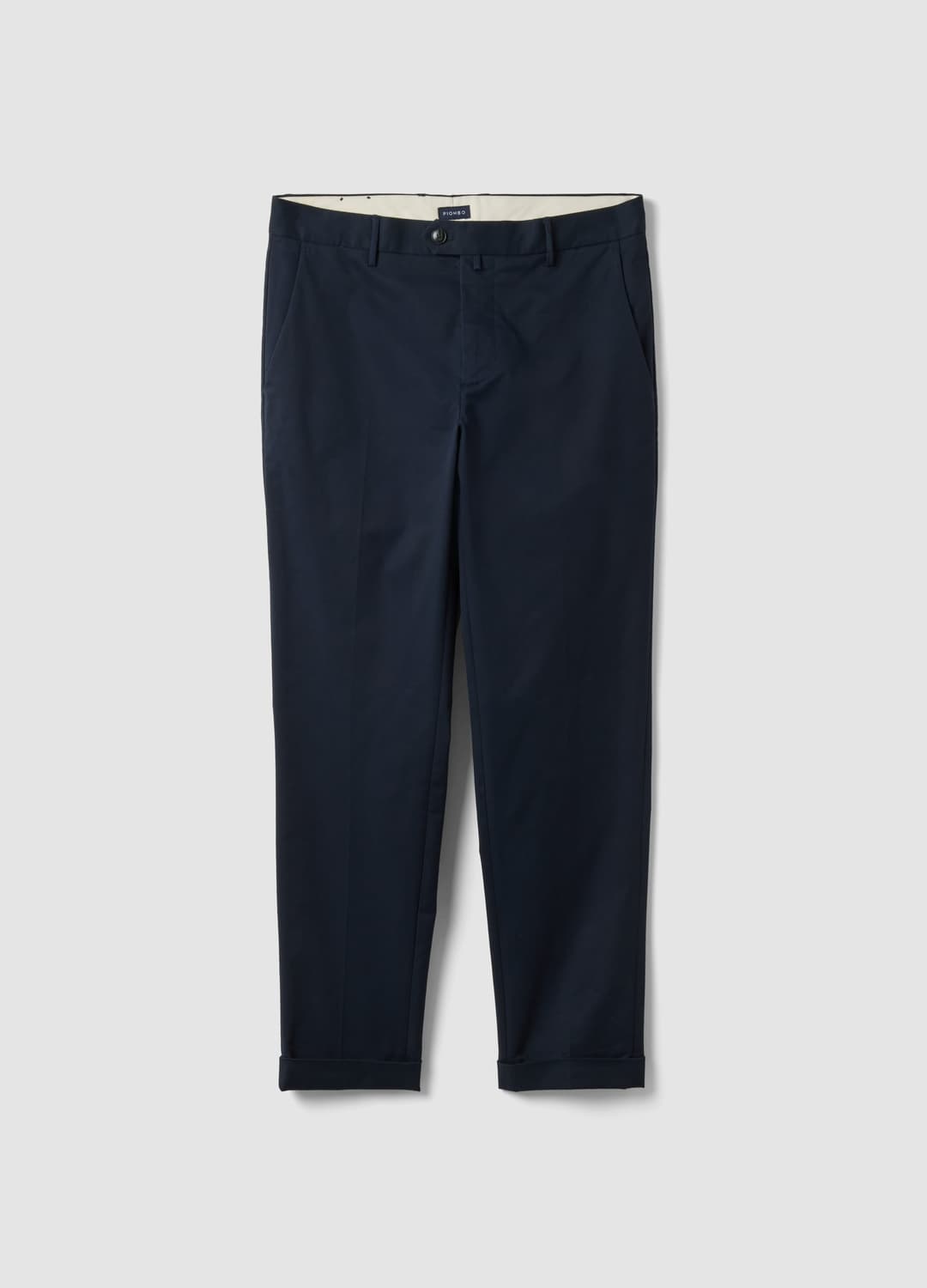 Blaue Chinohose Aus Stretch-baumwolltwill Im Regular Fit | OVS Blaue Chinohose Aus Stretch-baumwolltwill Im Regular Fit - 0 | OVS
