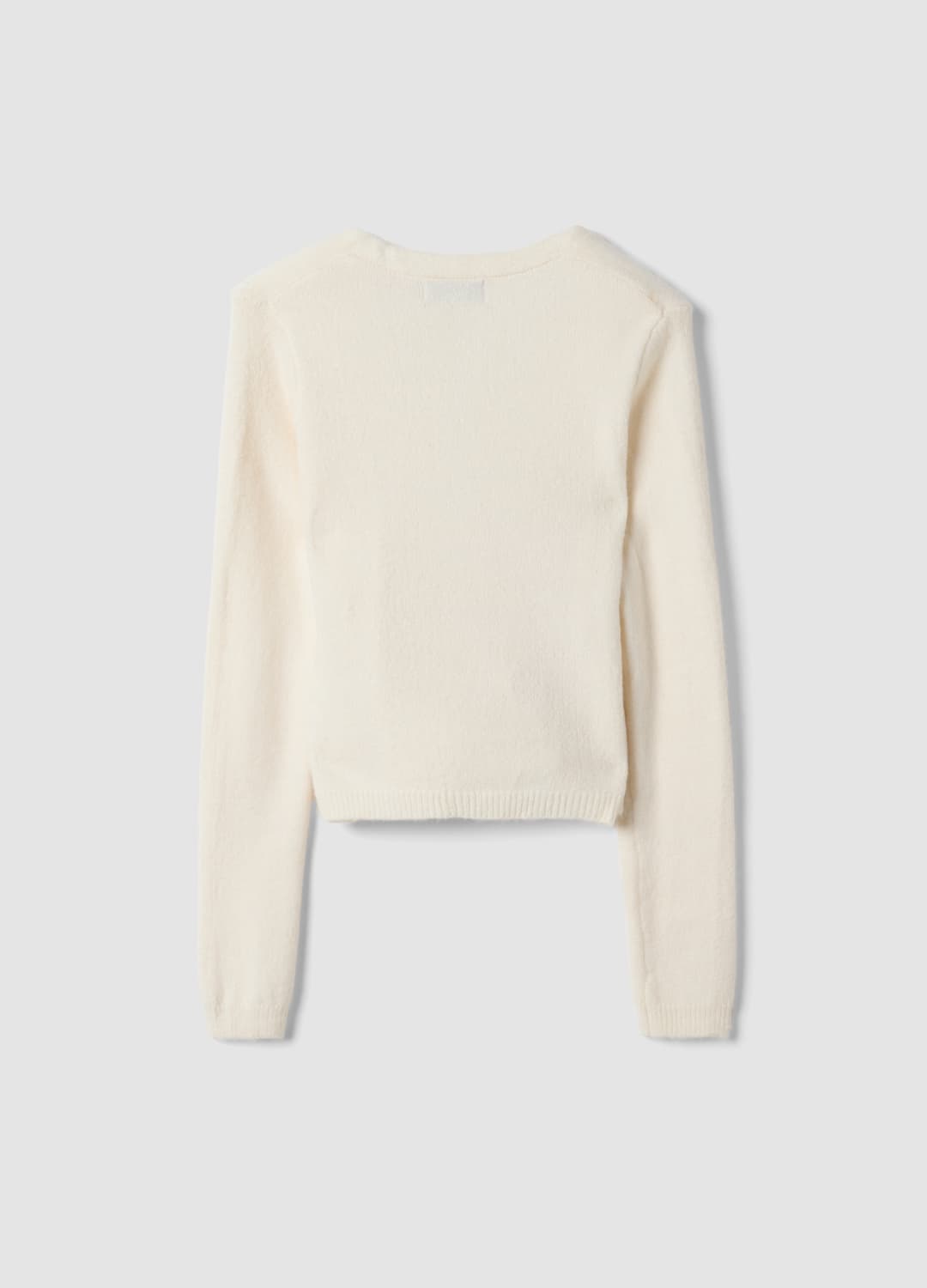 Cardigan Bianco A Portafoglio Con Scollo Profondo A V | OVS Cardigan Bianco A Portafoglio Con Scollo Profondo A V - 6 | OVS
