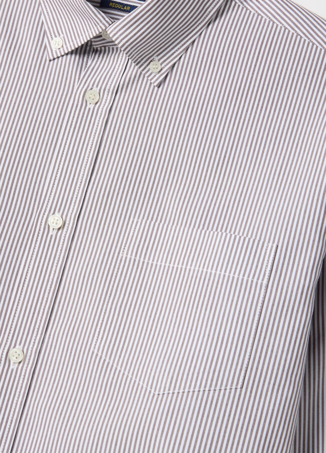 Camicia A Righe Regular Fit In Tessuto Coolmax® | OVS Camicia A Righe Regular Fit In Tessuto Coolmax® - 5 | OVS