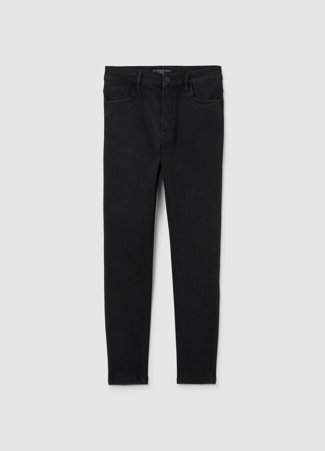 Damen-skinny-jeans Aus Elastischem Schwarzem Denim | OVS Damen-skinny-jeans Aus Elastischem Schwarzem Denim - 4 | OVS