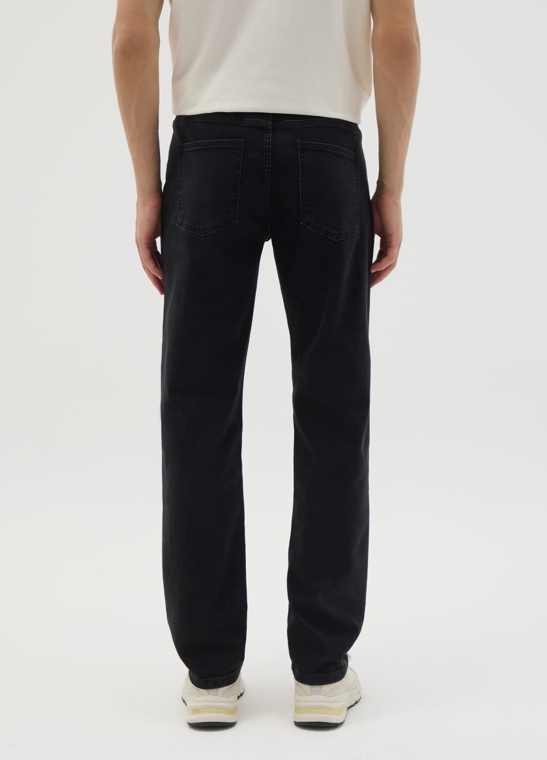 Jeans Da Uomo In Denim Nero Regular Fit | OVS Jeans Da Uomo In Denim Nero Regular Fit - 3 | OVS