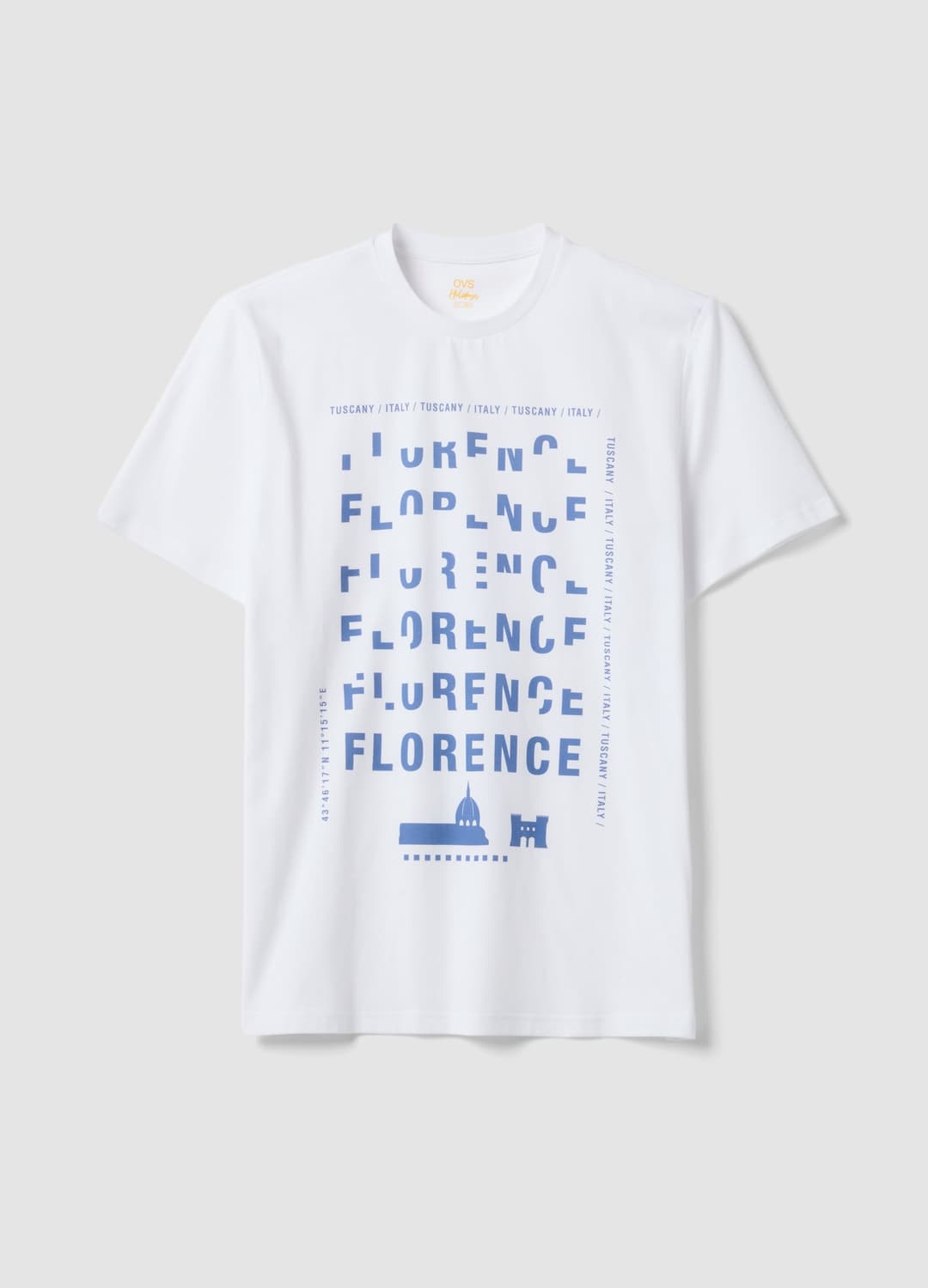 T-shirt Bianca In Puro Cotone Con Stampa Regular Fit | OVS T-shirt Bianca In Puro Cotone Con Stampa Regular Fit - 4 | OVS