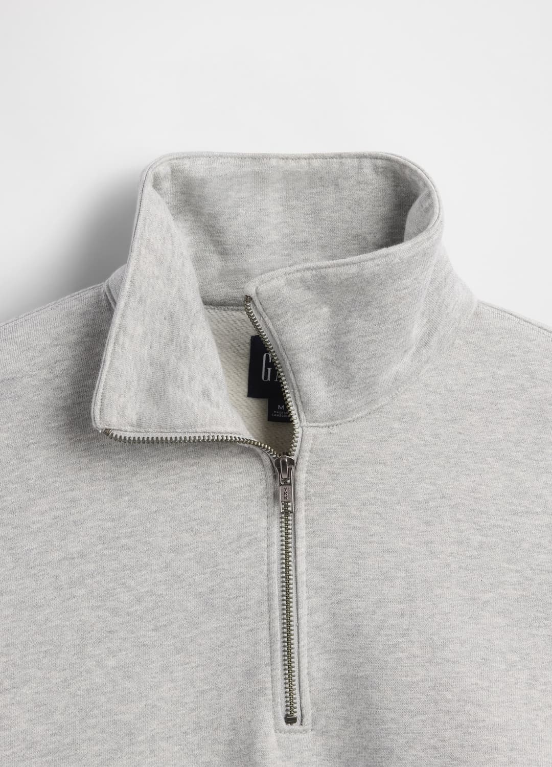 Felpa Con Collo Alto A Mezza Zip | OVS Felpa Con Collo Alto A Mezza Zip - 1 | OVS