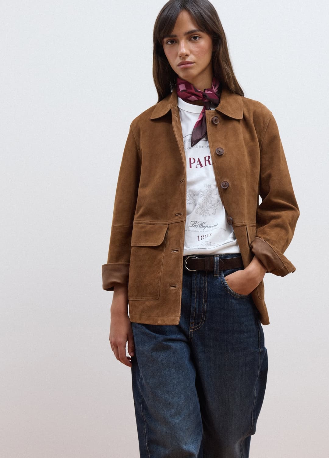 Giacca Marrone In Vera Pelle Regular Fit | OVS Giacca Marrone In Vera Pelle Regular Fit - 0 | OVS
